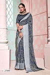 Symphony Vol 3 By Vallabhi Printed Georgette Sarees Wholesale Shop In Surat
